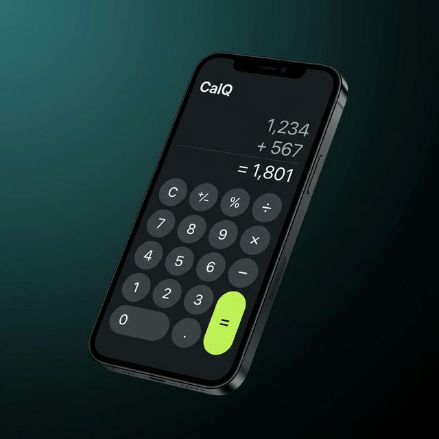 CalQ — Calculator App