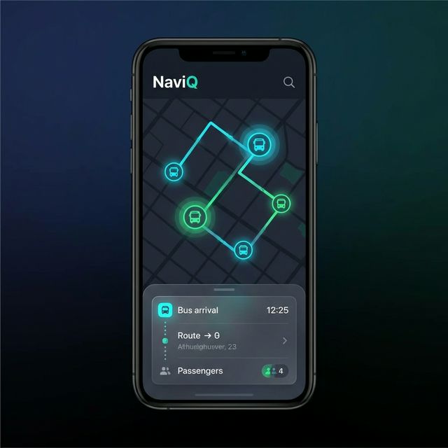 NaviQ — Bus Tracking App